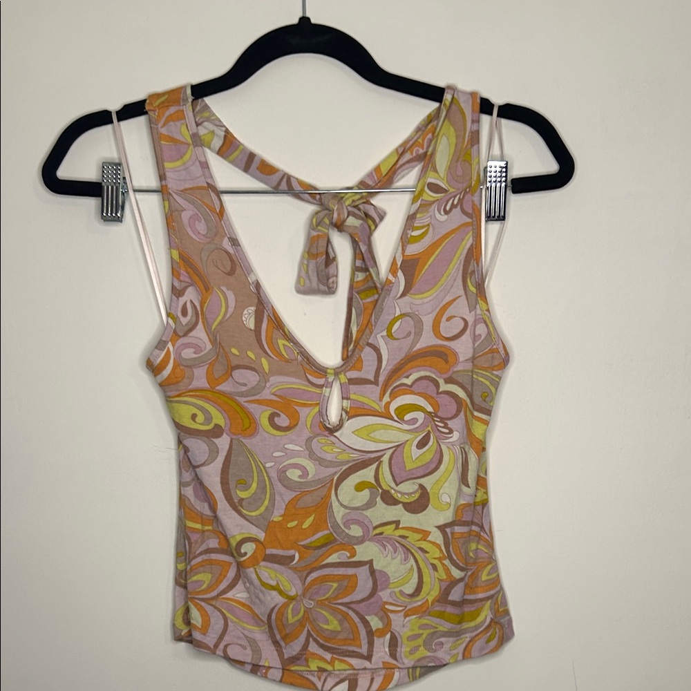 Paisley Halter Top